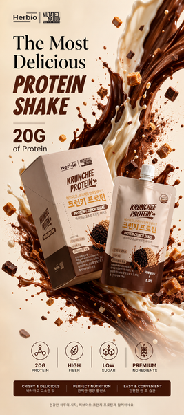Krunchee Protein Shake (4 boxes )