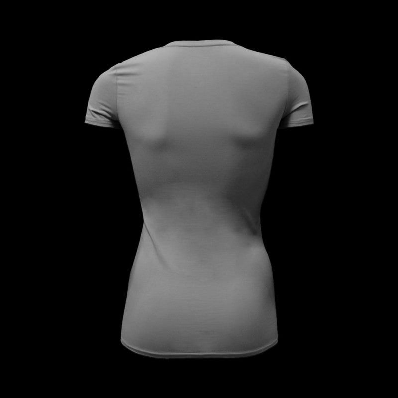 Women's Premium V-Neck T-shirt (Grey Ver. 2 : Slim Fit)